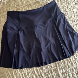 Lululemon Athletica Blue Skater Mini Skirt